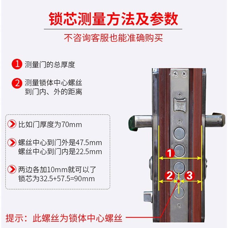 老式万嘉按压防盗门拉o手双活门锁 双开单开大拉手老款大把手包邮