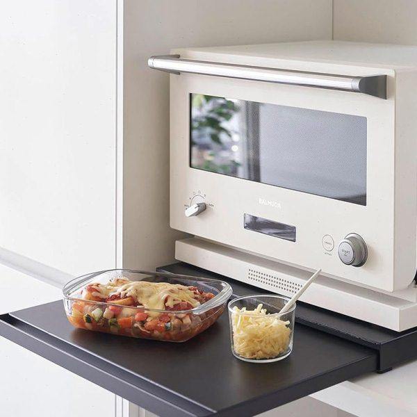 厨房微波炉置物架底部抽拉神器抽屉式拉篮烤箱支架推拉隔板锅架碗,厨房/烹饪用具,微波炉置物架,淘宝优惠券,粉丝福利购,淘宝优惠卷