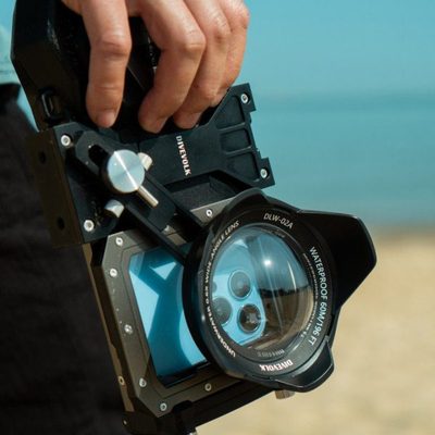 DIVEVOLK 0.6X超广角转换镜头67MM接口 相机手机壳水下广角镜头