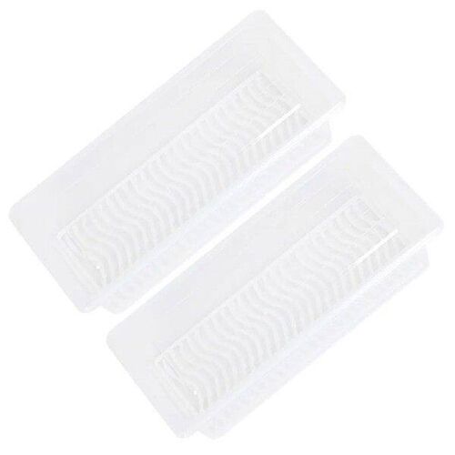 2 Pcs Food Storage Container for Fridge Organizer Cheese