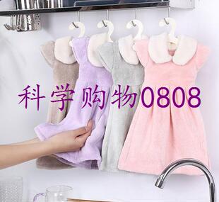 1PC Soft Hand Towel Thick Cloth Shape Design Bathroom Kitche