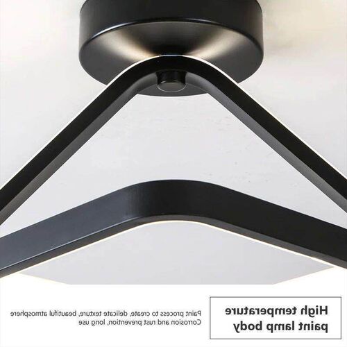 LED Ceiling Light 2 Rings Creative Design Modern Ceiling Lam