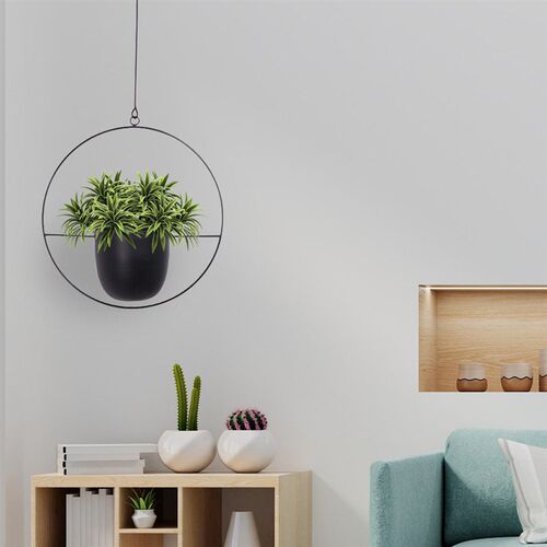 Nordic Hanging Metal Iron Plant Flower Pots Holder Garden