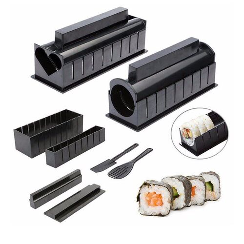11Pcs/Set Sushi Maker Kit Sushi Mould Making Tools 寿司模具