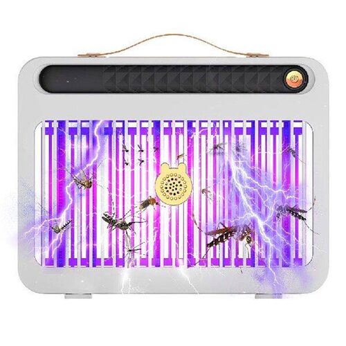Electric Bug Zapper Light Rechargeable Mosquito Killer Lamp