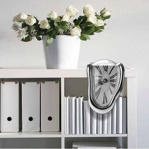 Surreal Melting Clock Silent Melted Wall Clock Salvador Dali