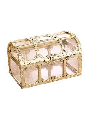 2021 New Vintage Transparent Storage Box Candy Trinket Jewel