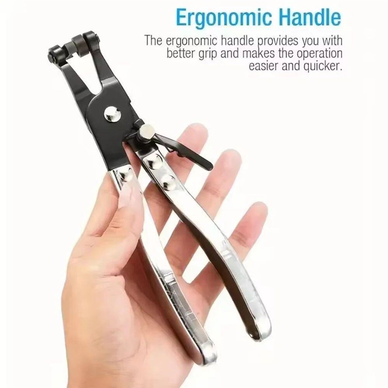 Car Water Pipe Hose Clip Pliers Clamp Swivel Drive Jaw Locki图片