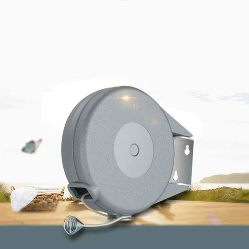 Retractable Clothesline Indoor Outdoor Clothes Line Heavy Du