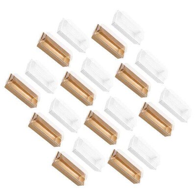 20 Pcs Disposable Food Containers Bakery Boxes Cookie