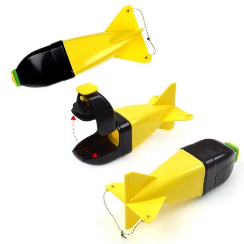 Fishing Rocket Feeder Large Small Spod Bomb Float Lure Bait