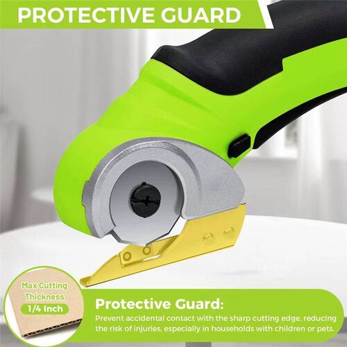 ABWZ-Cordless Electric Fabric Scissors, Power Rotary Cutter,