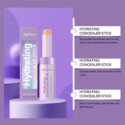 Zephoco Contour Concealer Stick - Natural Shade for Everyday