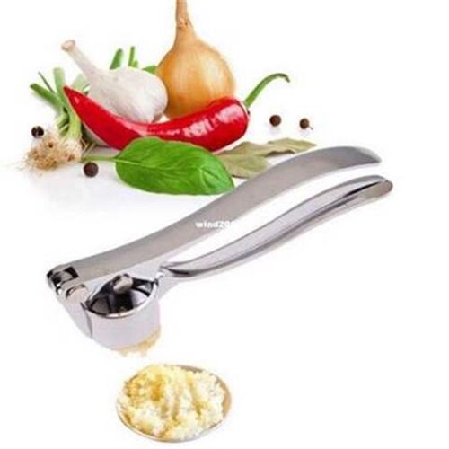 Stainless Steel Garlic Hand Press Crusher Ginger Squeezer Ma