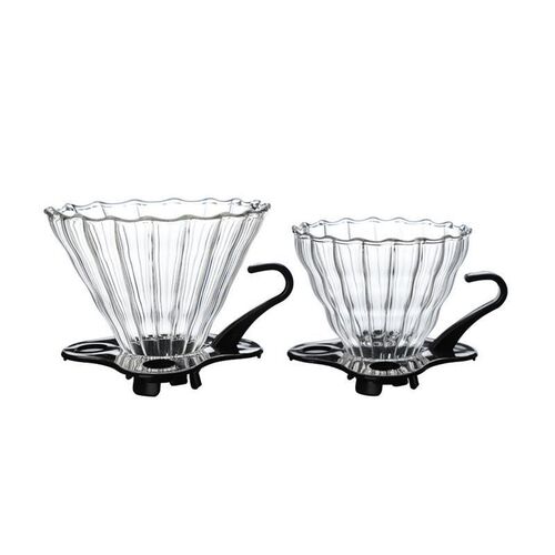Heat-resistant glass cloud coffee maker Coffee filter cup