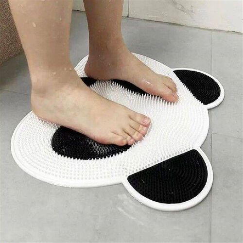 Panda pattern Silicone Massage Mat Back Rubbing Tool Feet