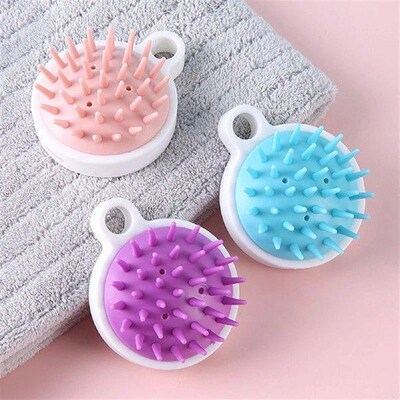 Shampoo Brush Hair Scrub Brush Bath Shampoo Brush Air Bag