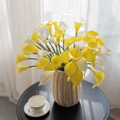 Mini Calla simulation flower simulation plant home decoratio