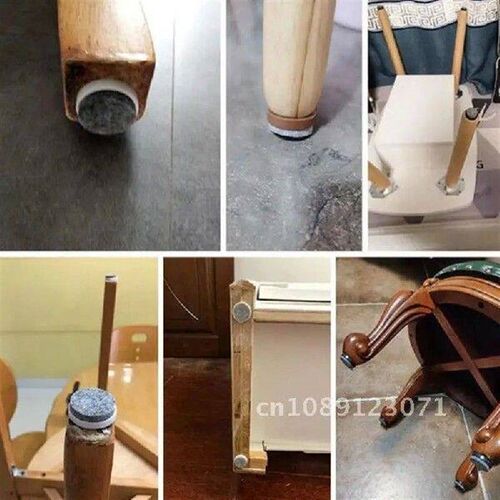 30Pcs Felt Foot Pad Skid Glide Nail Protector Furniture