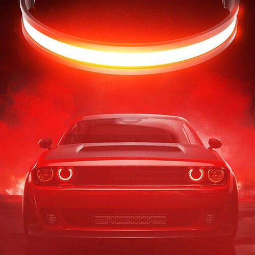 LED+COB Waterproof Headlight Digital Power Dispaly USB