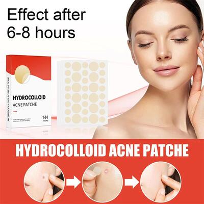 144pcs/set Face Skin Care Acne Pimple Patch 2 Sizes Invisibl