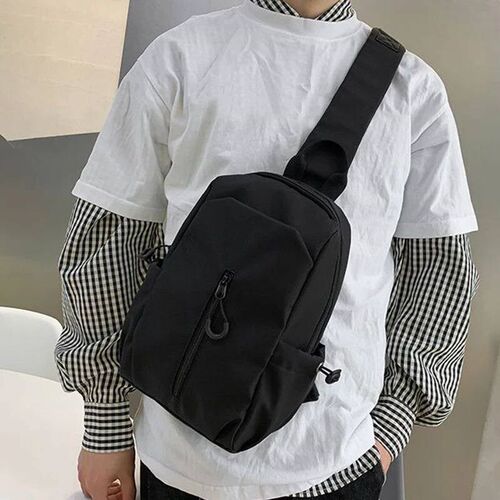 Neutral style womens and mens functional chest bag, suitab