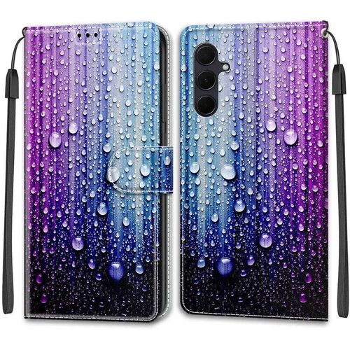 Flower Pattern Flip Case For  Galaxy A35 A25 A55  A15 4G A05