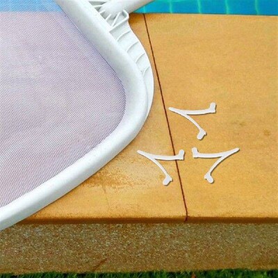 Swimming Pool Cleaning Tools Skimmer Pole Clips Accessories