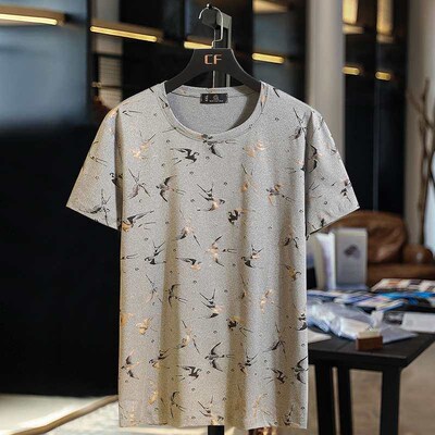 Add fertilizer to increase short sleeve mens 300kg fat ice