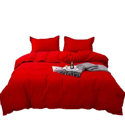 New Design Dark Green Bedding Set Home Duvet Cover Bed Sheet