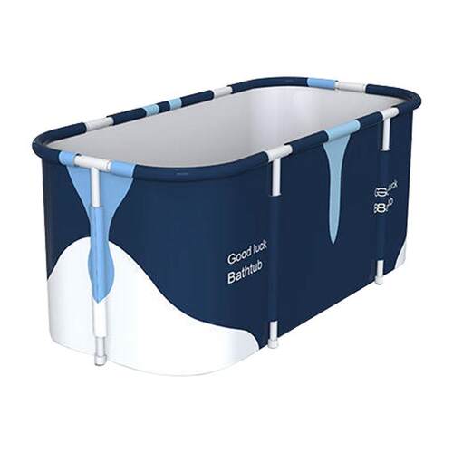 Folding bathtub for adults, household bathtub, full body ste