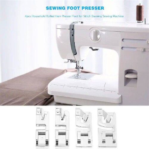 Sewing Machine Rolled Hem Foot Presser Household Stitch