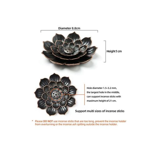 Incense Stick Lotus Incense Base Burner Yoga Christmas Gift