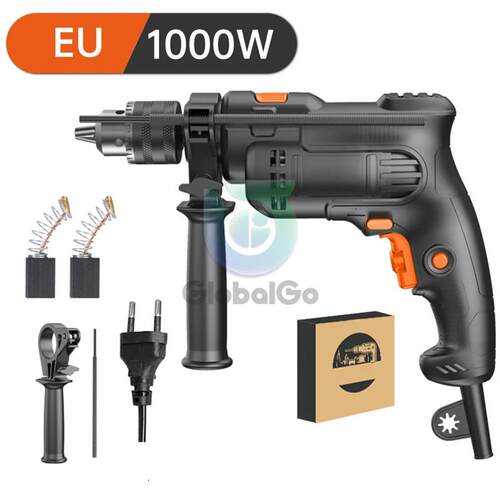 Impact Electric Drill AC220V 1000W/1280W 3000rpm Multifuncti