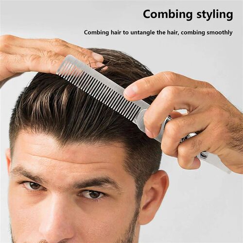 Beard Comb Beard Brush and Comb Portale Stainless Steel Fold
