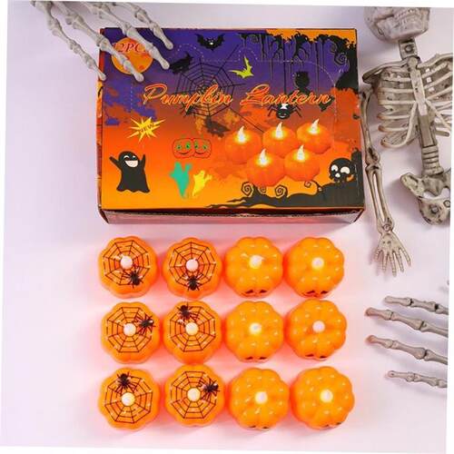 万圣节Halloween decoration props electronic candles light up