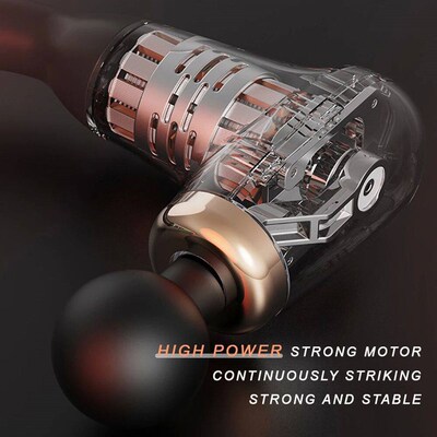 Fascia gun Handle and Elbow 3 Modes and 6 Gears Adjust Muscl