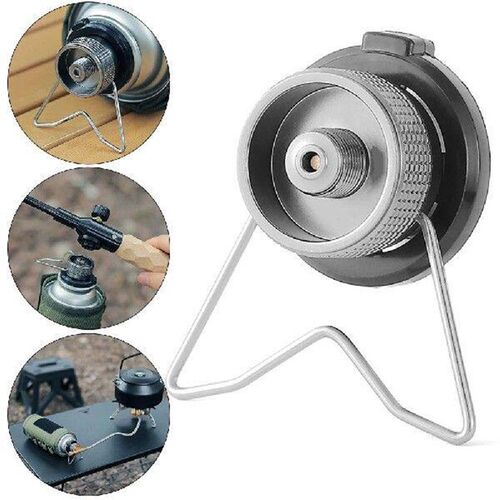Portable Gas Stove Adapter Aluminum Alloy Butane Gas Cooker