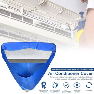 2.4m/3.2m Room Wall Mounted Air Conditioning Cleaning Bag Sp