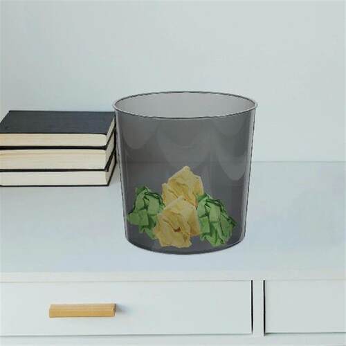 Transparent Desk Garbage Can Mini Waste Bucket Home Office