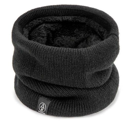 Winter warm knitted scarf for men/women outdoor neck cover