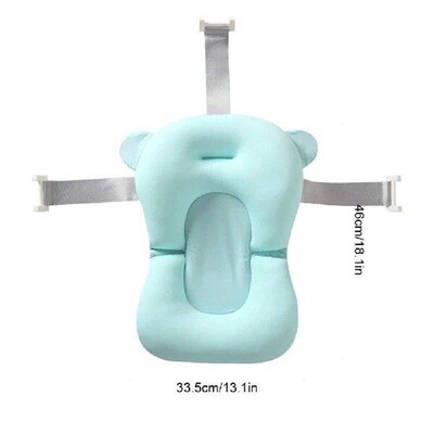 Newborn Baby Bath Cushion Seat Floating Bathing Pillow Seat
