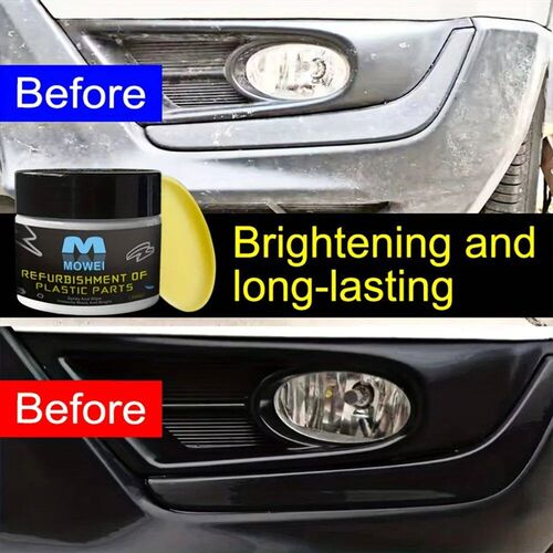 Car Plastic Restorer Coating Agent Auto Plastic Rubber Exter