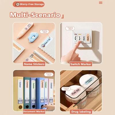 Niimbot D101 D11 D110 Color Cartoon Smart Portable Label Pri
