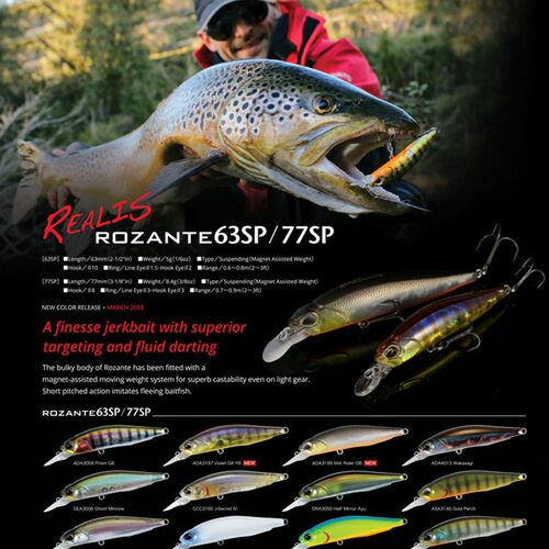 2023 New 77mm / 63mm Fishing Lure Sinking Minnow Jerkbait Ha