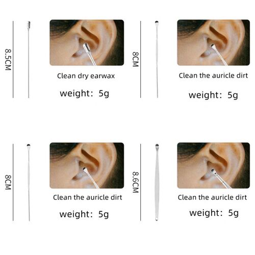 6Pcs Ear Cleaner Ear Care Cleaning Tools Clean the Ears Remo