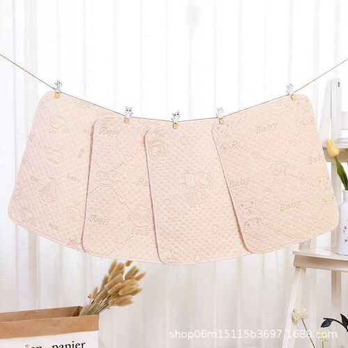 Baby Color Cotton Diaper Pad Waterproof Breathable Washable