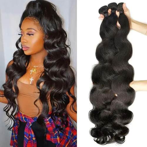 30 Inch Body Wave Bundles Brazilian Human Hair Weave Bundles