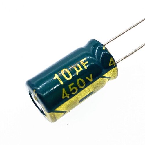 110pcs/lot 450v 10uf 450v10UF Aluminum Electrolytic Capacito