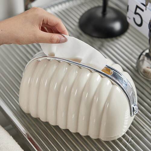 Elegant UQ Tissue Box for Living Room - High-end Tissue Disp